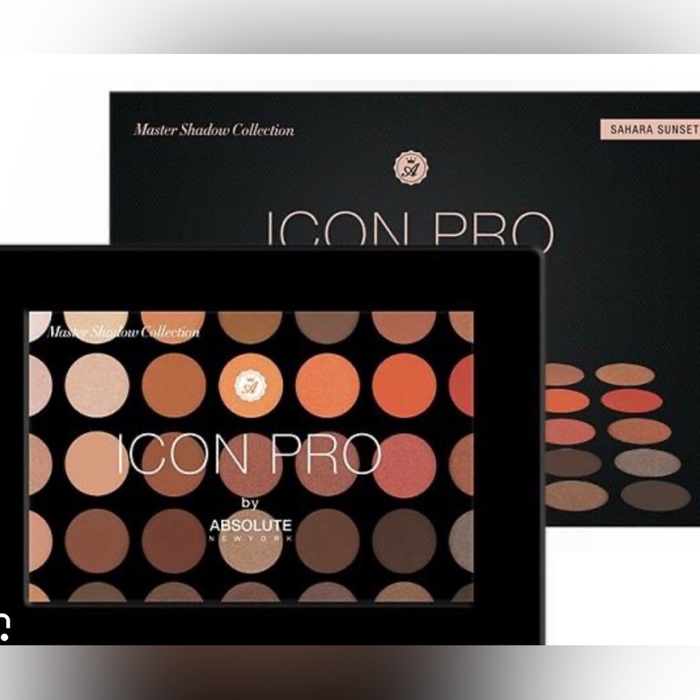 Icon pro make up pallet hasn’t been used.